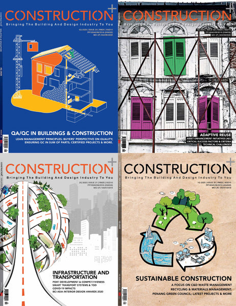Construction+ Singapore & Malaysia 1-year subscription (4 issues)